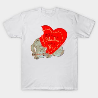 A Blue Moon Valentine T-Shirt